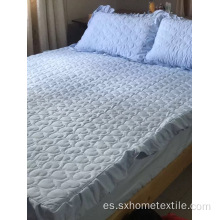 Llene la ropa de cama de algodón con ultrasonidos